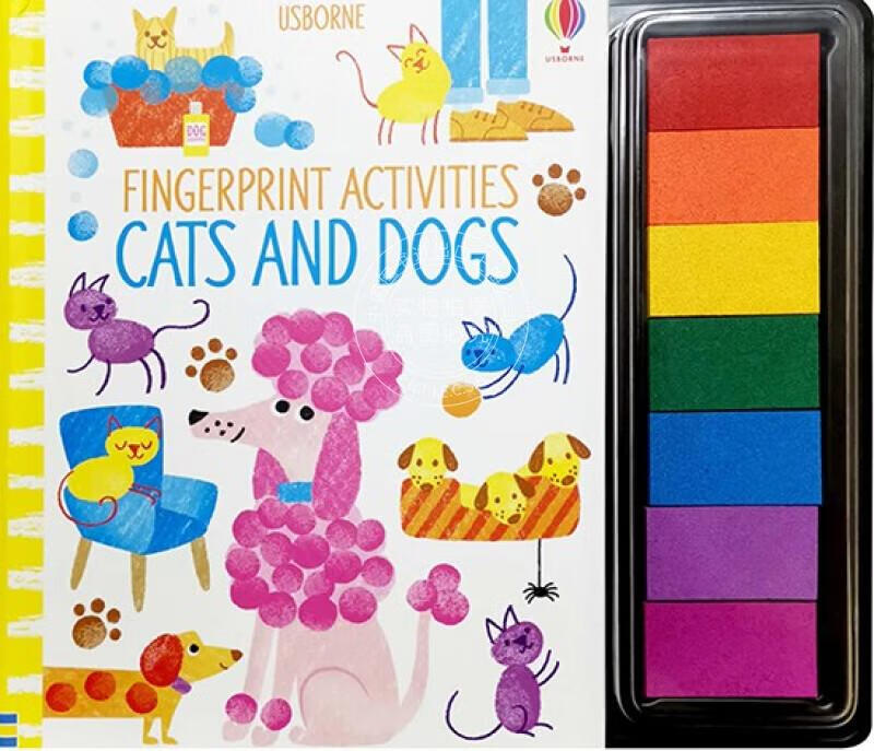预售 Fingerprint Activities Cats and Dogs