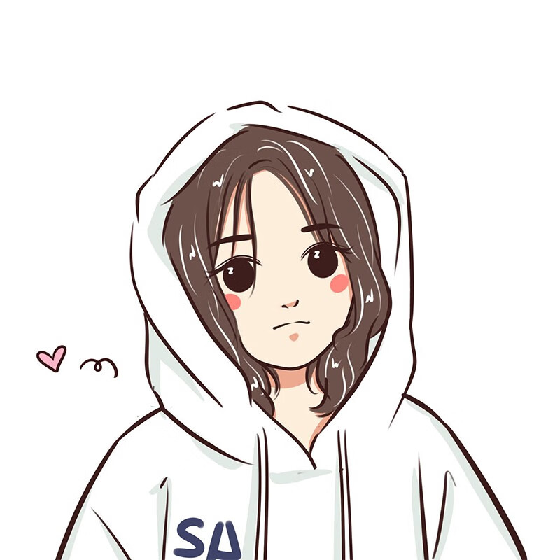 q版手绘头像设计人物照片转卡通漫画人像动漫情侣画头像定制约稿 单人