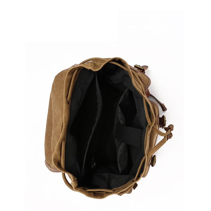 国家地理部落系列摄影包双肩包15.6英寸电脑包大容量休闲背包 棕色-京