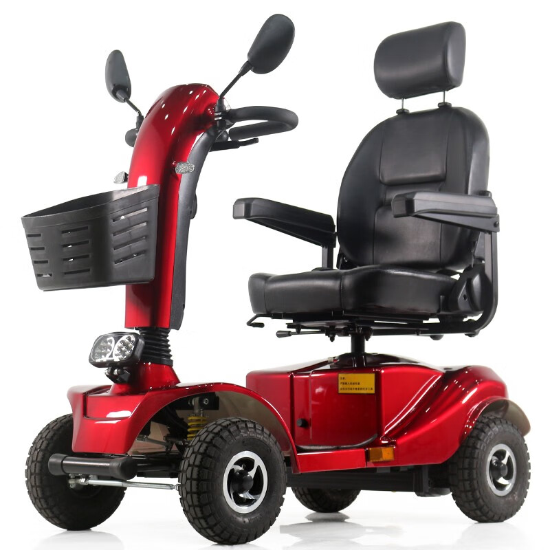 威之群（Wisking）老年代步电动车四轮老人电动车残疾人接送孩子双人代步车 500W电机+38A电池+智能控制器