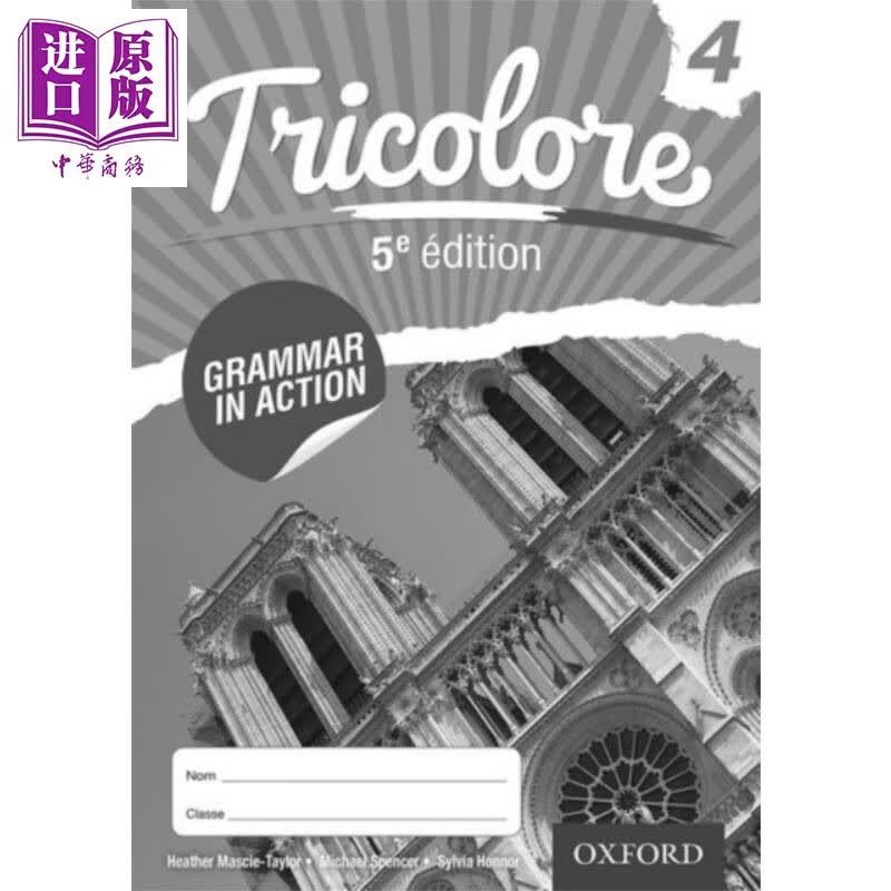 Tricolore 4 Grammar in Action Workbook Pack of 8
