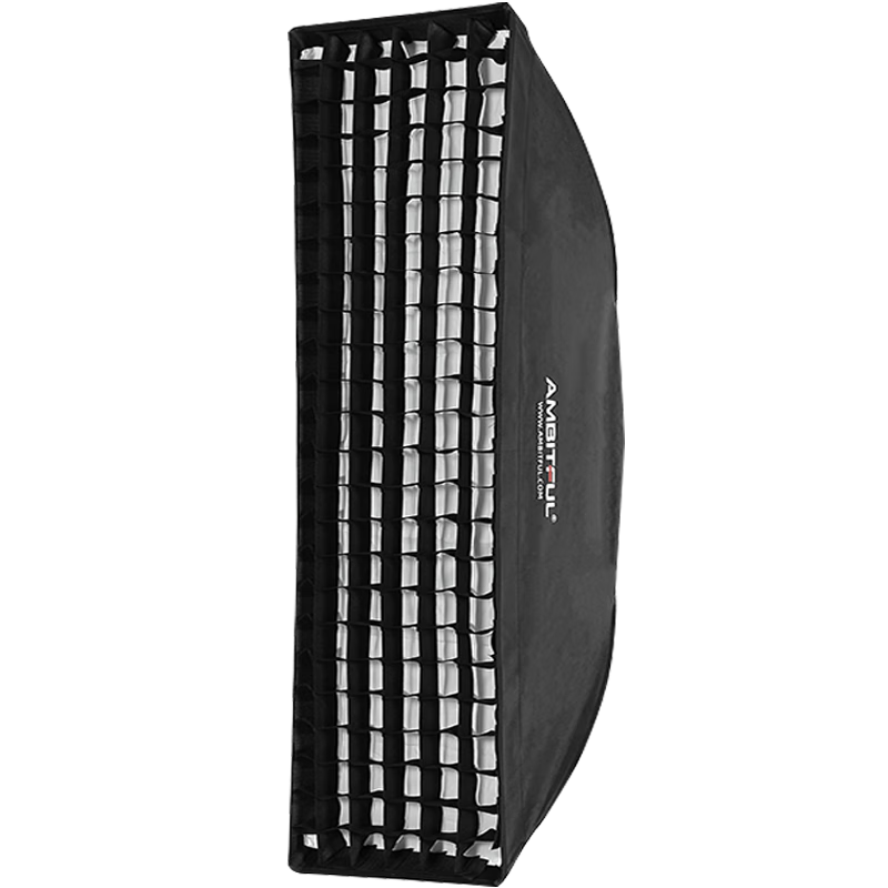 AMBITFUL22*90cm方形柔光箱方型柔光箱保榮卡口方形柔光箱 攝影棚影室閃光燈柔光箱柔光布折疊便攜柔光箱