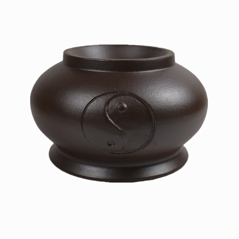 新品融合堂丹道温阳大罐砭石罐大号脐疗温灸器 大号深红砭石罐 内径15