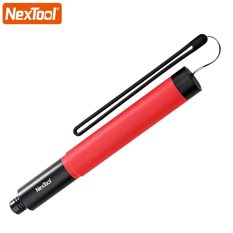 NexTool求生伸缩棒便携式伸缩棒机械棍收缩棍自卫合法户外装备 红色