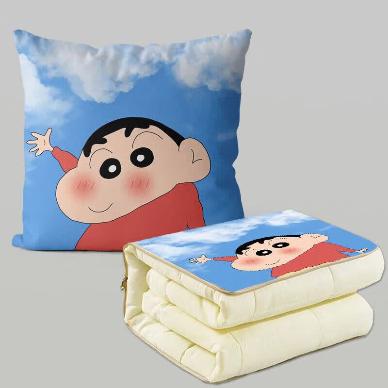 睿爸抱枕被定制卡通动漫多功能沙发睡觉枕头 1 40x40抱枕