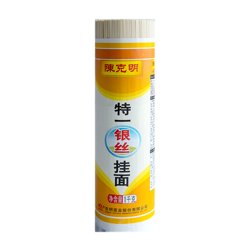 陈克明面条龙须面特一级银丝挂面超细
