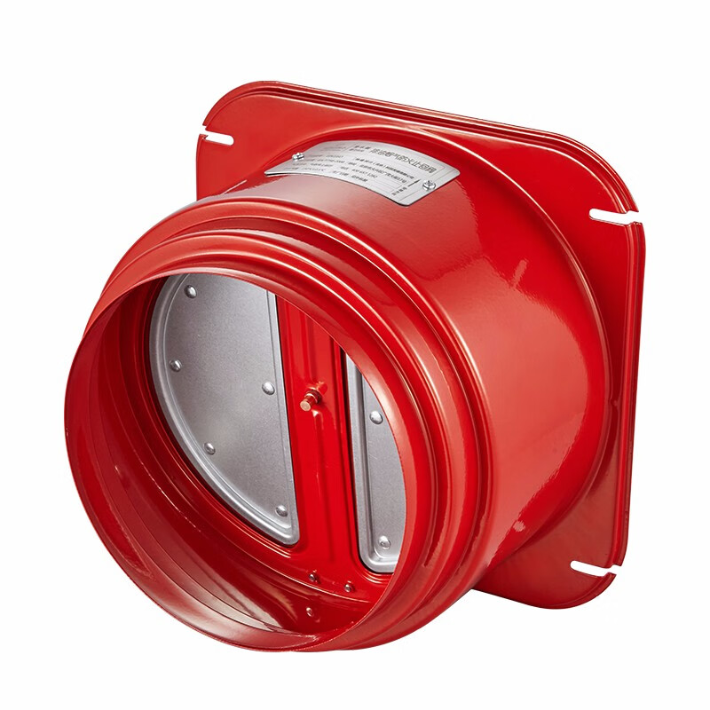 艇submarinegn160厨房油烟机止逆阀镀锌碳钢加厚防火升级款烟道止回阀