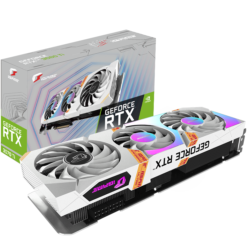 七彩虹（Colorful）iGame GeForce RTX 3070 Ti Ultra W OC 8G 1770-1800Mhz 赛博朋克 4899元