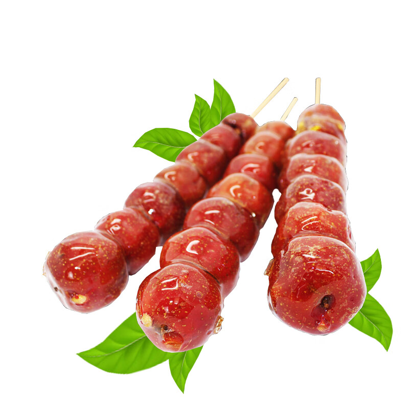 鲜果冰糖葫芦正宗老北京特产高老太串装无核袋装原果夹心山楂零食 六