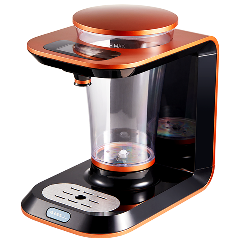 G-BELL即热式饮水机家用台式桌面开水机茶吧机大容量高端智能办公室速热桶装水饮水器 橙色-KY-76
