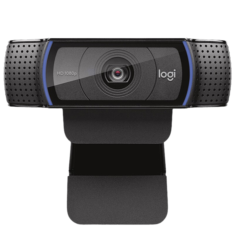 罗技（Logitech） Pro C920 主播摄像头 高颜值 美颜摄像头 电脑摄像头