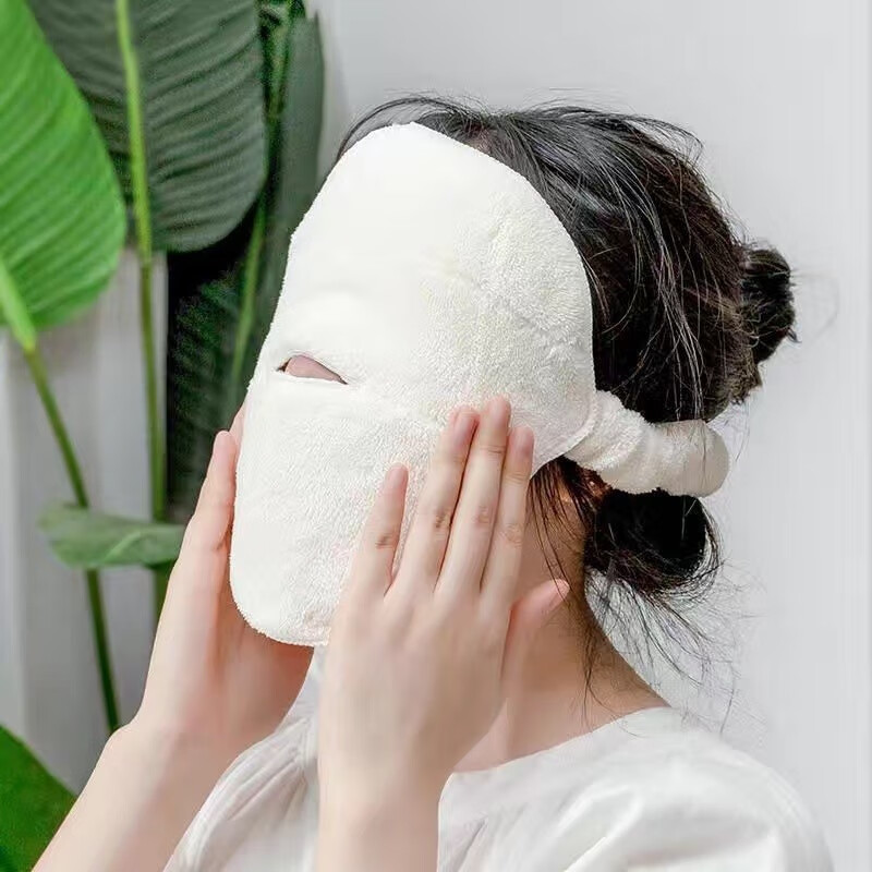 斜月三星(xieyuesanxing) 斜月三星热敷毛巾面膜敷脸蒸脸美容院面部