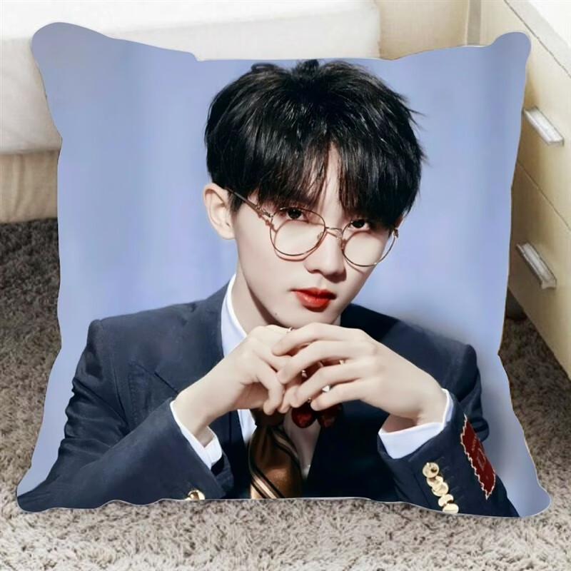 圆小米时代少年团海报抱枕 马嘉祺抱枕定制时代少年团同款应援靠枕头