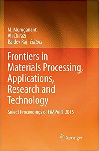 预订Frontiers in Materials Processing, Applications,