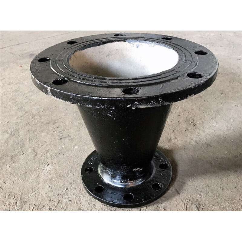 球墨铸铁双盘渐缩管 双盘大小头 双法兰变径 法兰异径管 dn100*50