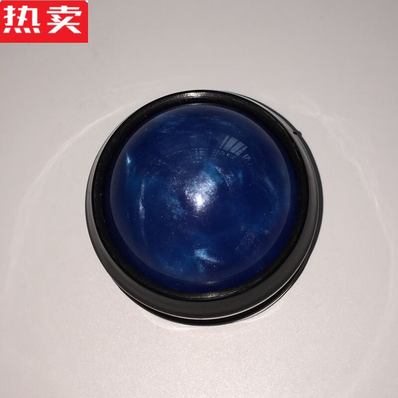 滚动肌肉放松穴位手动树脂按摩球孕妇助产儿童用 蓝色 更多瑜伽球尺寸