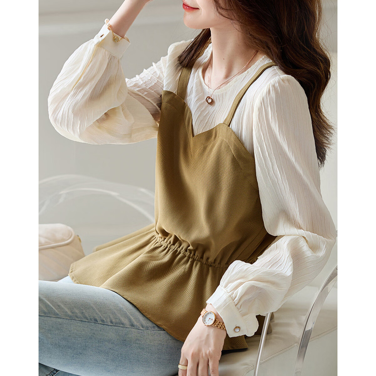 �����ɡ�������������������Բ��ƴ��ײɫ�������Ůװ���� 109.25Ԫ