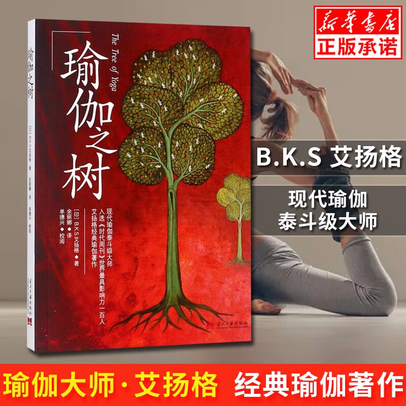 正版现货 瑜伽之树 艾扬格著作 瑜伽界的经典 瑜伽修习者的参考 健身与保健 时尚美体瑜伽之光瑜伽之树