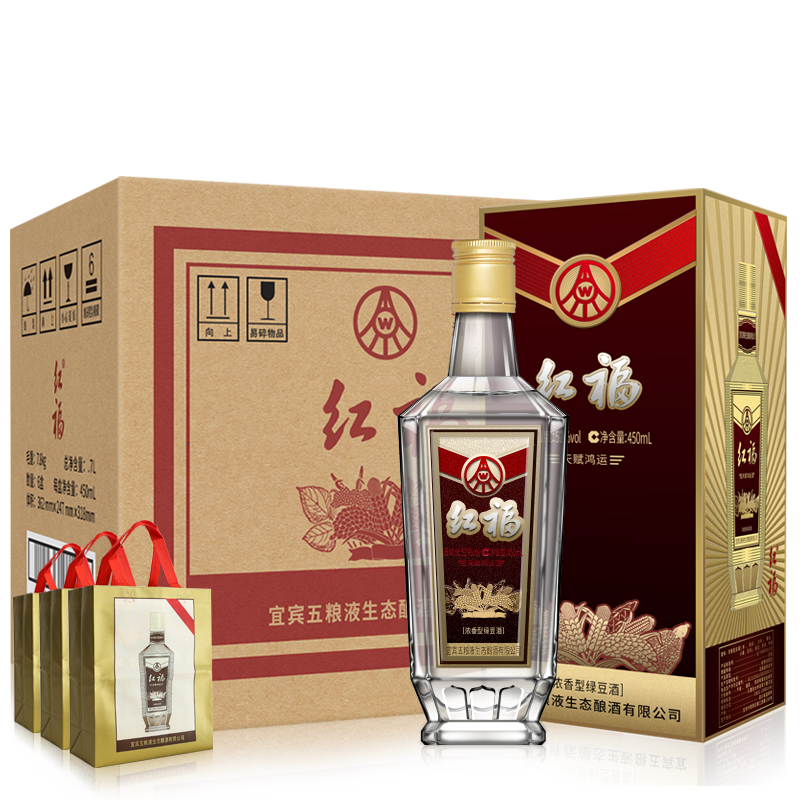 五粮液红福天赋鸿运52度整箱装价格走势分析