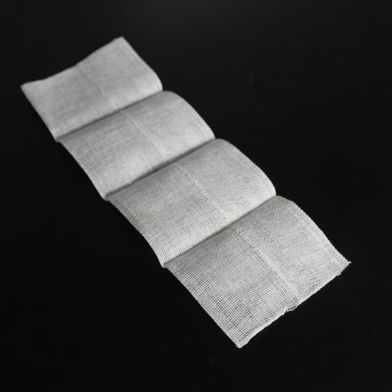 医用脱脂纱布块 消毒纱布8x10cm2片装 外科纱布无菌敷料200片 图片色