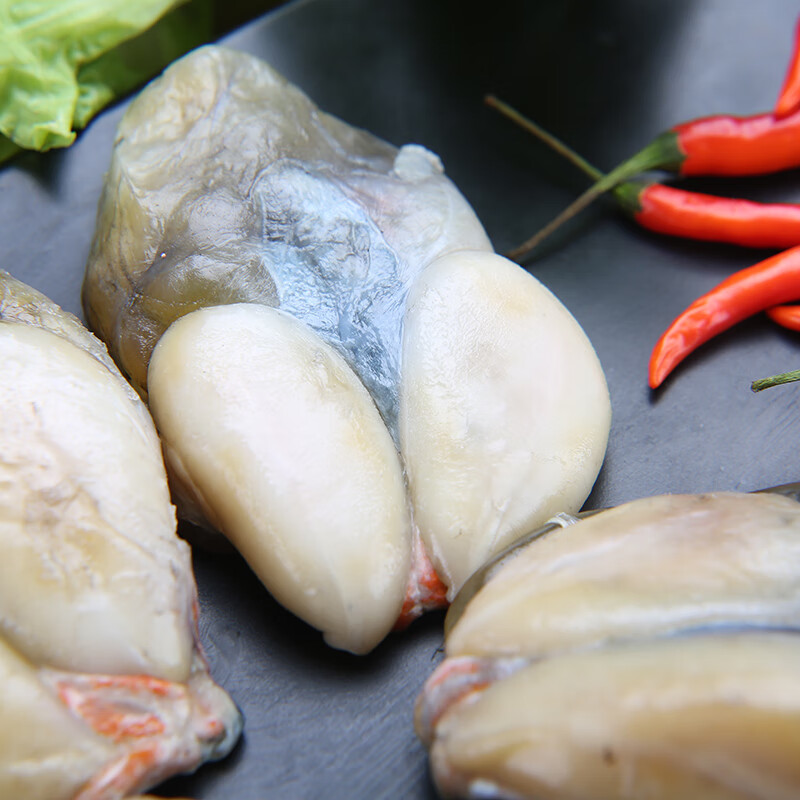 中大个新鲜海鲜温州风味腌制咸墨鱼蛋乌贼卵咸目鱼蛋带膏黄500g