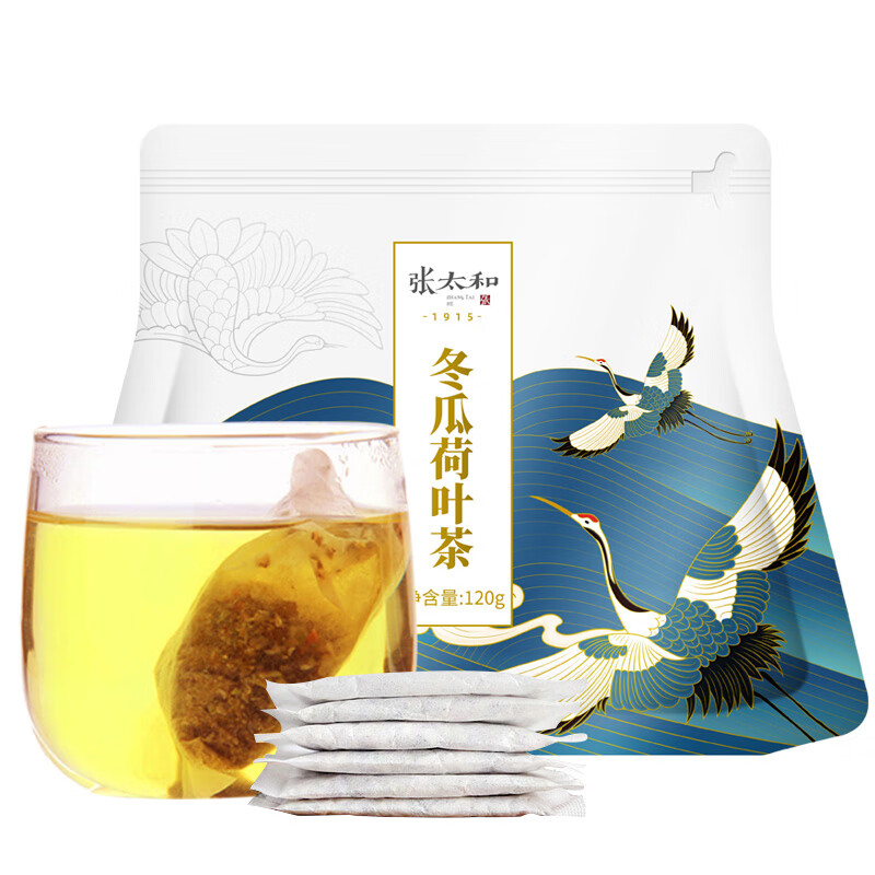 张太和始创于1915 冬瓜荷叶茶120g\袋 120g/袋