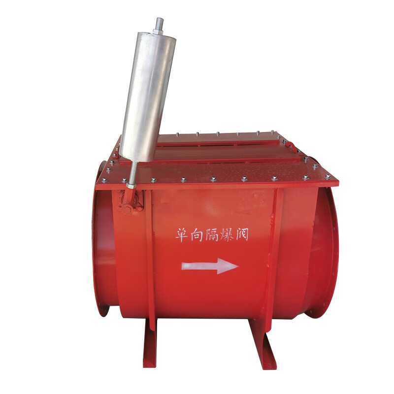 惠利得单向隔爆阀无火焰泄爆装置泄压阻火器证书厂家粉尘管道防爆泄爆