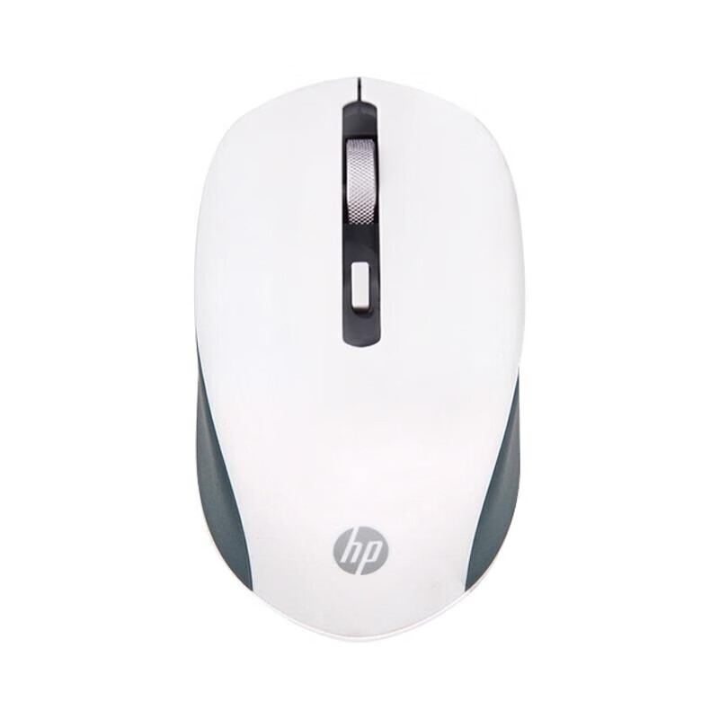 惠普（HP） S1000C无线可充电鼠标 接收器 商务 台式电脑办公家用台式笔记本充电办公鼠标 白色