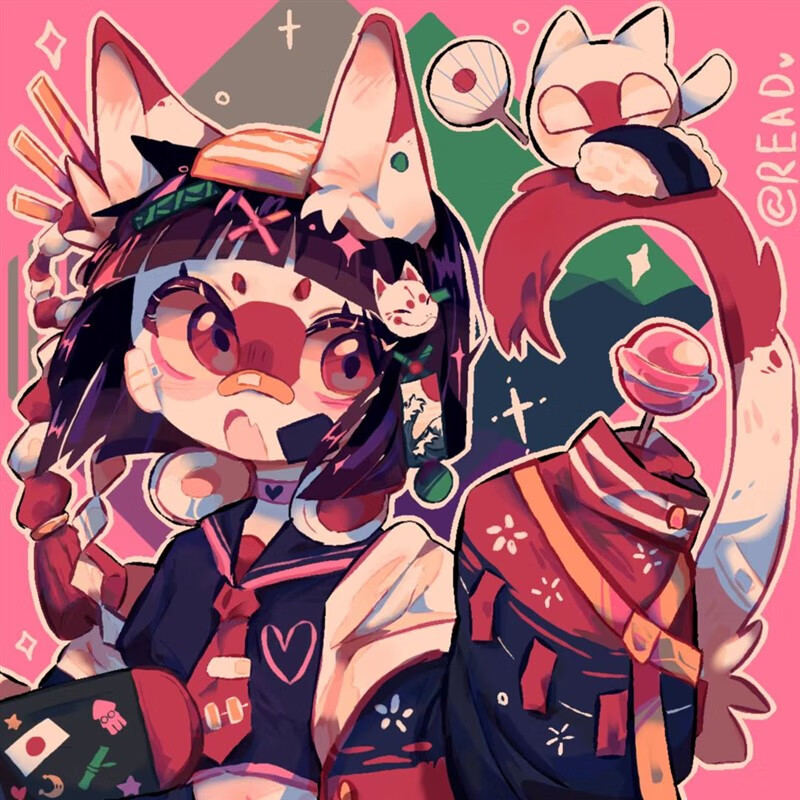 莫肖尔countryhumans ch国拟周边 镭射6cm星星挂件立牌霓虹 法旋转立