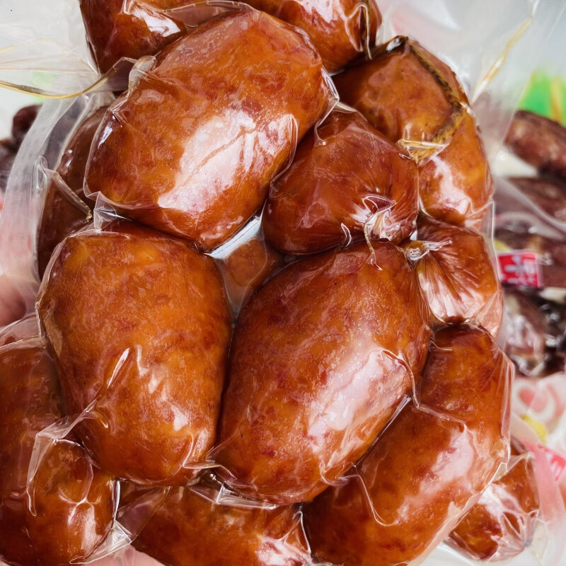 蒋凤记正宗哈尔滨枣肠 香肠小零食500g 猪肉肠