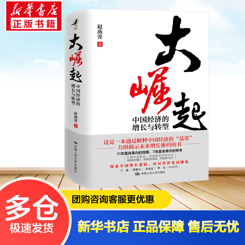 预售 大崛起 中国经济的增长与转型 赵燕