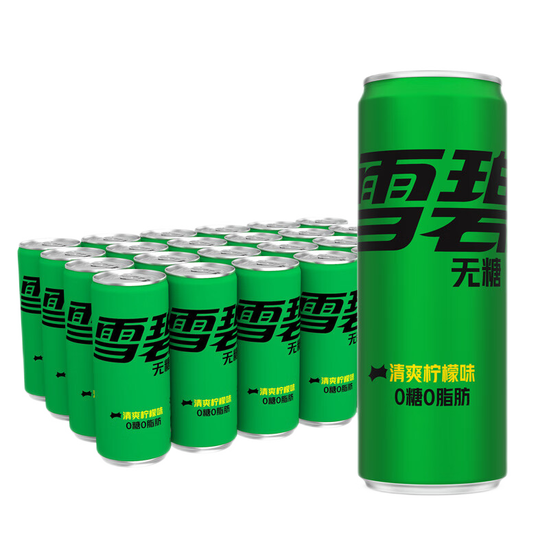 Sprite ѩ�� �㿨̼������ 330ml 24ƿ 45.39Ԫ