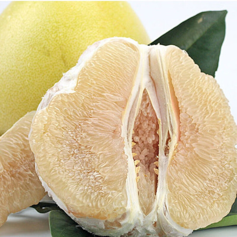 【S级生鲜】白肉柚子2个装单果4斤-5斤新鲜水果白心柚子 2个白柚4-5斤