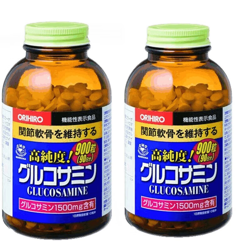 日本直邮欧力喜乐orihiro氨糖维骨力软骨素葡萄糖氨关节灵高浓度氨糖