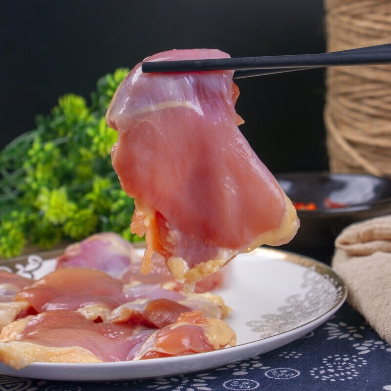 咏华春无骨鸡腿肉去骨去皮鸡腿肉汉堡腿肉烧烤油炸腿排2.8斤装