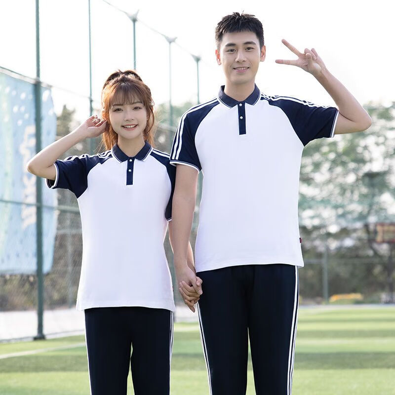 奈代鱼高中生初中生少女夏装中学生夏天穿的中学生校服套装高中生夏季