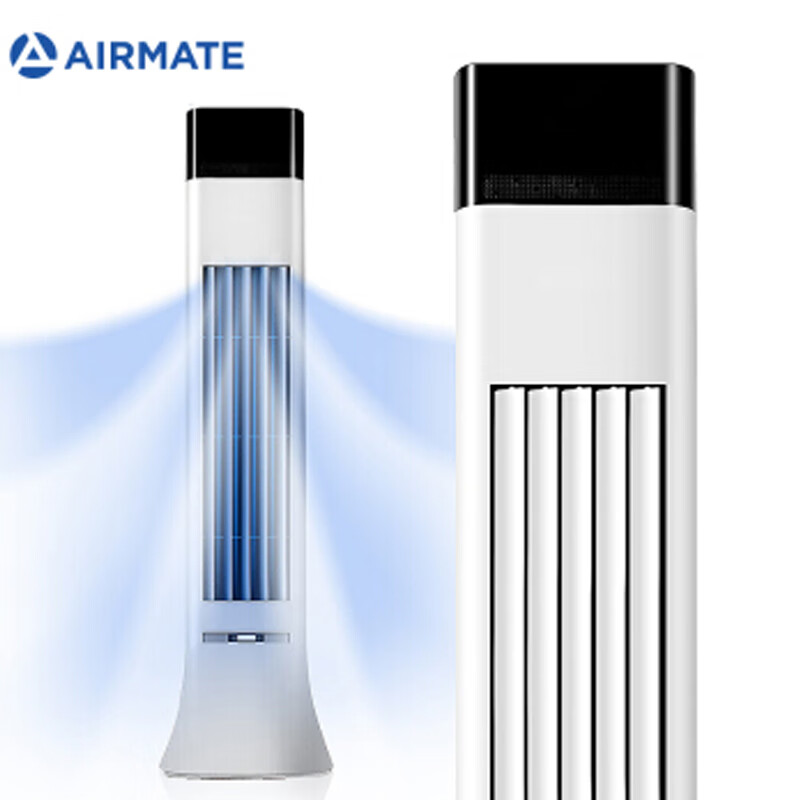 艾美特（Airmate）电风扇 塔扇 家用 无叶风扇 直流变频  USB外接便携式 静音落地扇 CT-RD2