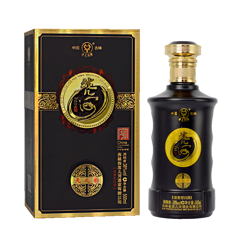 洮儿河白酒 东北吉林浓香型纯粮食高粱酒 洮儿河韵系列 天之韵 地之韵