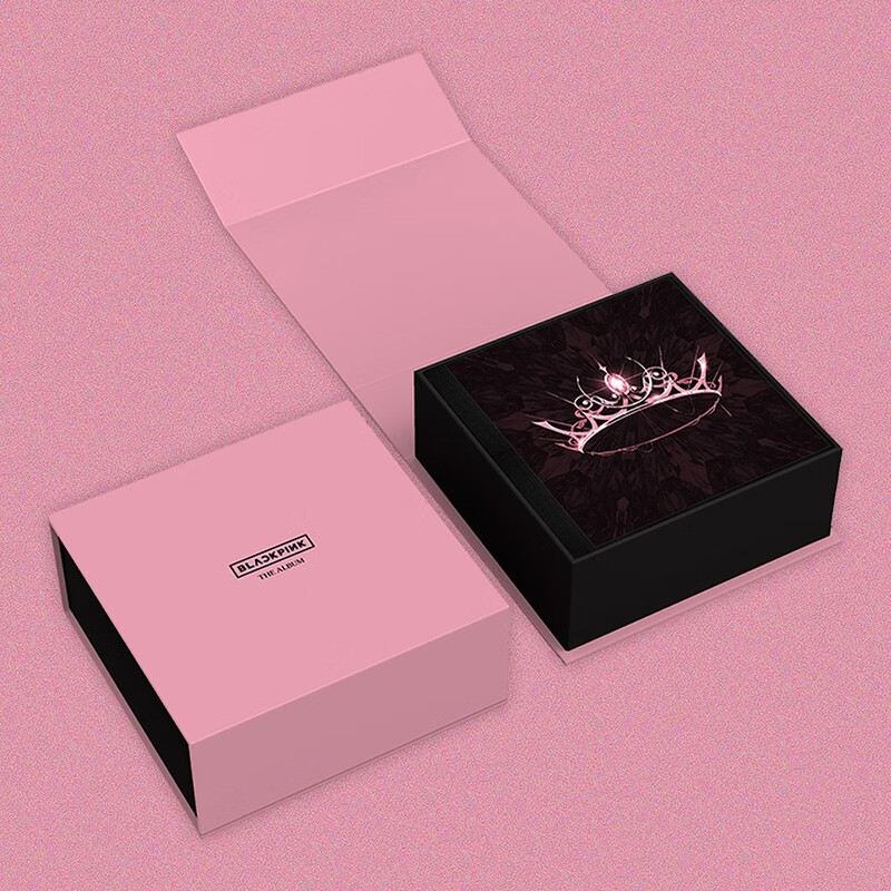 正版唱片 blackpink/粉墨新专辑 the album 版本2 cd光盘 写真