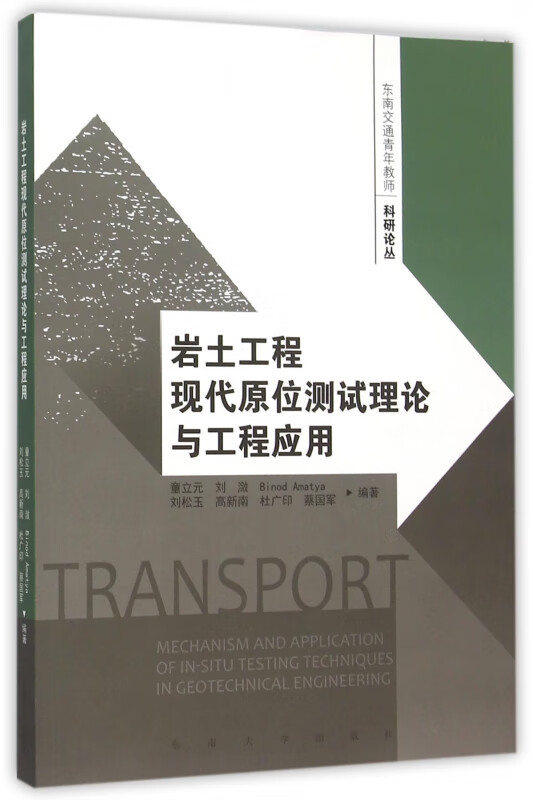 岩土工程现代原位测试理论与工程应用/东南交通青年教师科研论丛