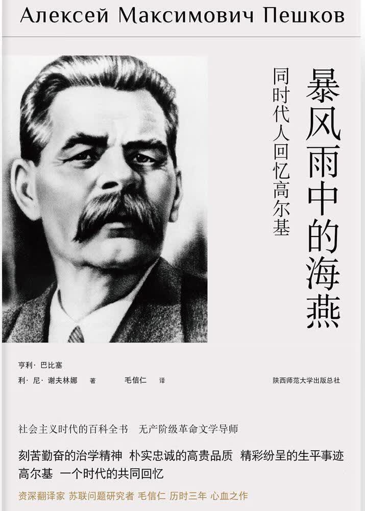 暴风雨中的海燕：同时代人回忆高尔基/亨利巴比塞俄罗斯利尼谢夫林娜毛/历史/9787561389041