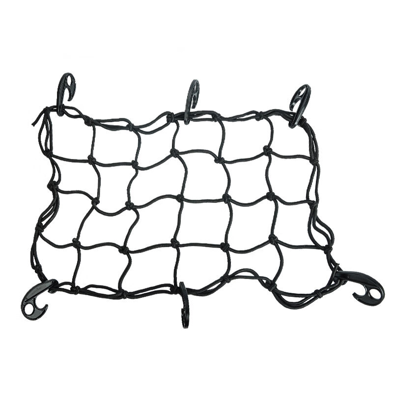 小推车野营车网袋网带固定网弹力绑绳加粗网兜杂物网兜绑带 网袋(本店