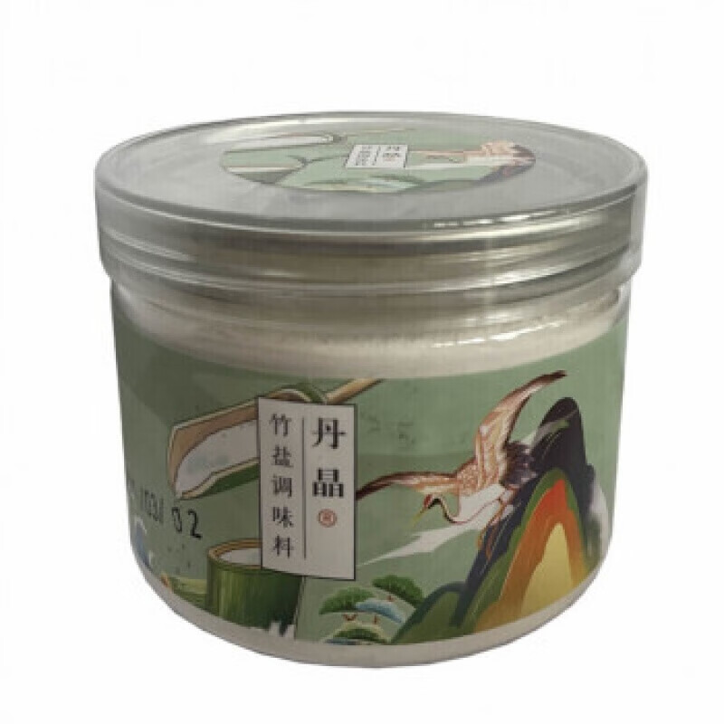 丹晶天赐竹盐丹晶三烤竹盐调味料御盐坊工坊三烤竹盐 1罐