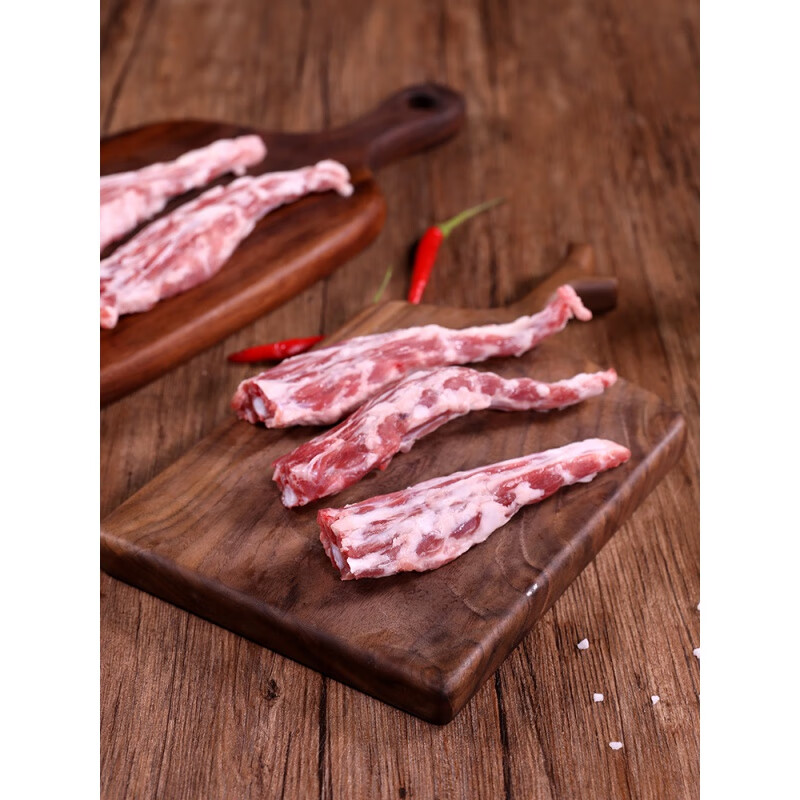 伯贤 内蒙古羊尾骨新鲜羊尾尖羊肉羊尾巴尖2斤装