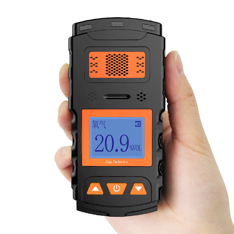 爱德克斯(edkors)便携式氧气检测仪工业空气浓度含量氧气o2测氧仪防