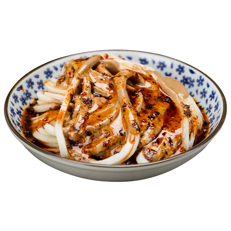 盛志望麻酱凉皮 即食面皮 麻酱红油2款陕西安回民街酿皮子快餐方便
