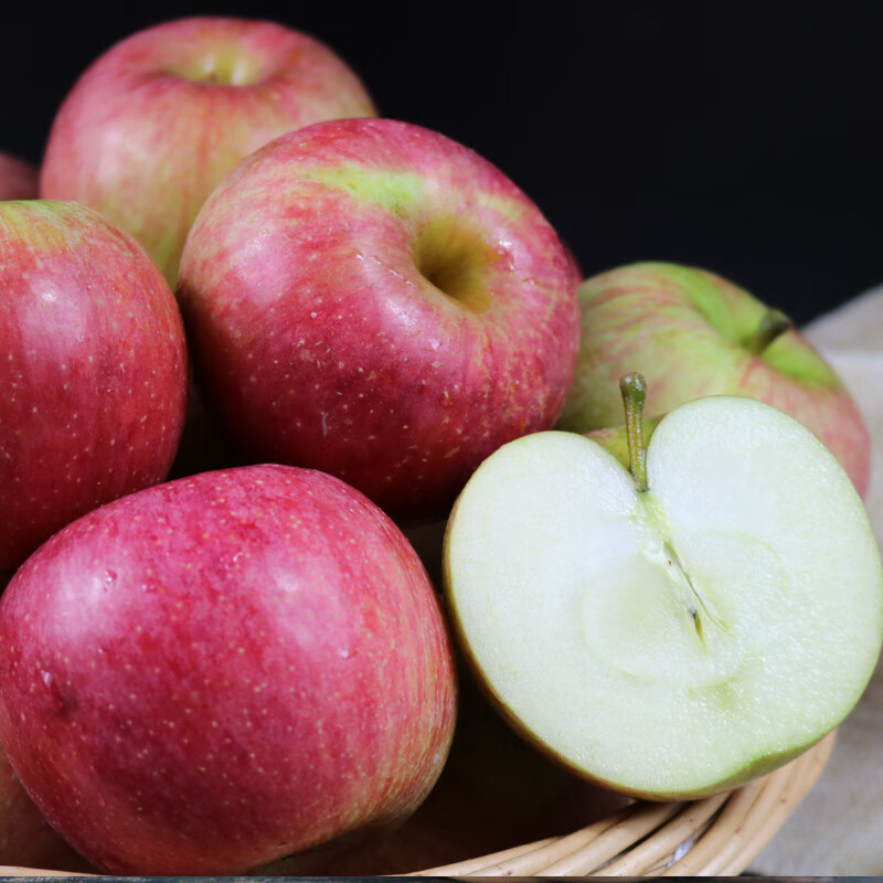 暖欣果老树国光苹果丑苹果酸甜新鲜水果东北辽宁特产真国光笨果 5斤中果(单果65-70mm)
