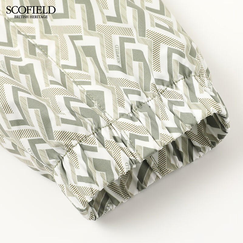 Scofield春季新品男时尚休闲潮流百搭舒适商务套头连帽夹克外套 军绿色 L (175)