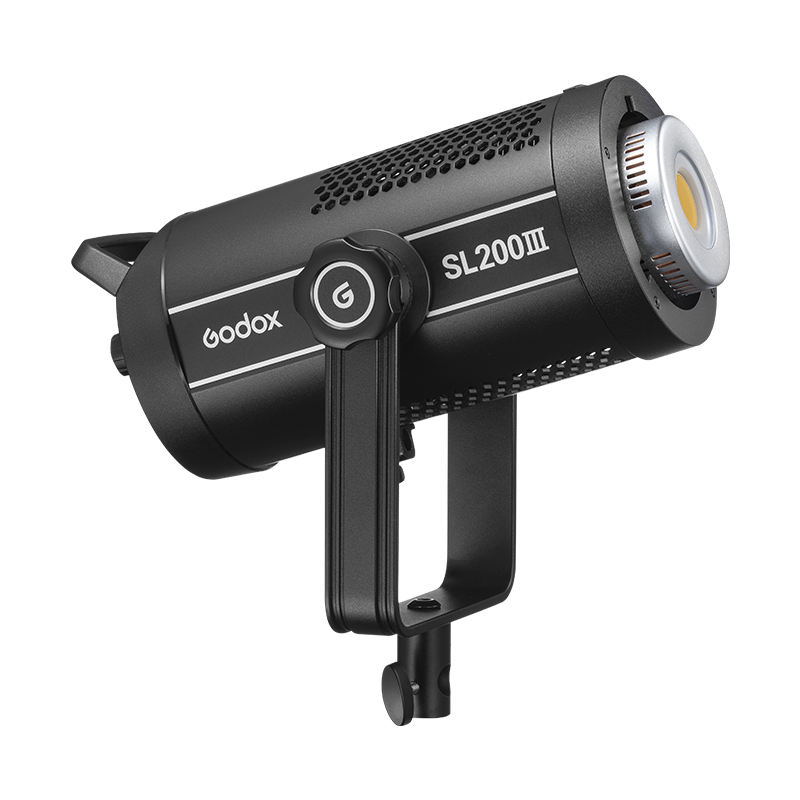 神牛（Godox）SL-200W LED摄影补光灯太阳聚光灯白光摄像灯 视频录制灯常亮灯儿童摄影棚灯