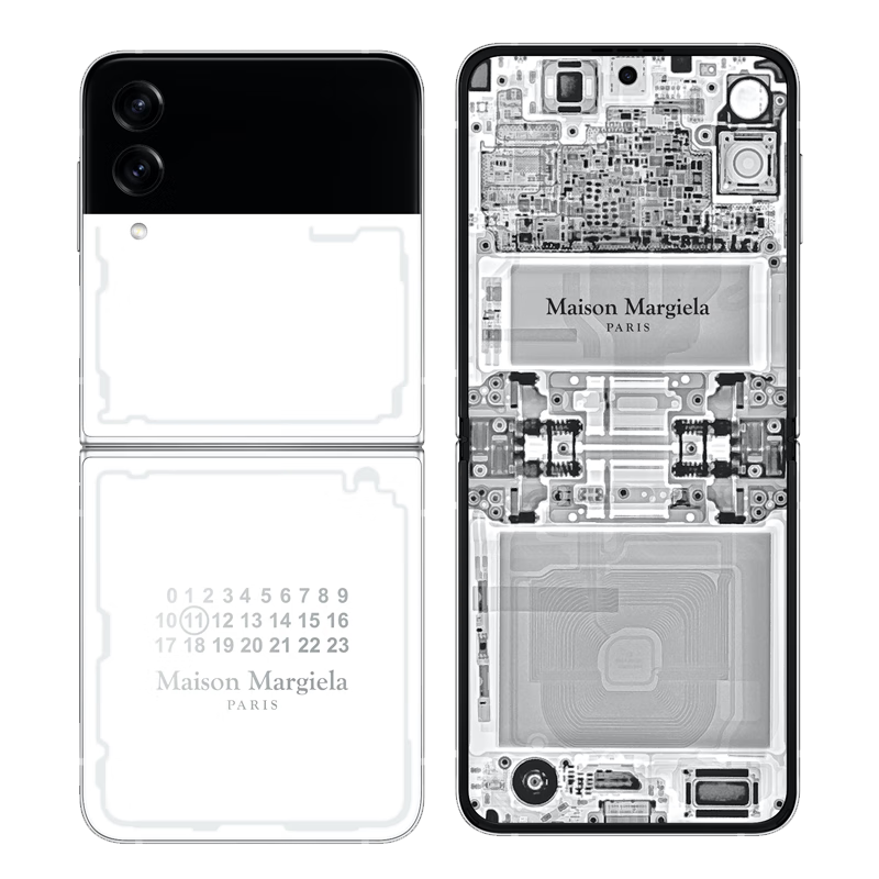 ?三星 SAMSUNG ?Galaxy Z Flip4 Maison Margiela限量版 掌心折叠设计 8GB+512GB 5G折叠屏手 12799元